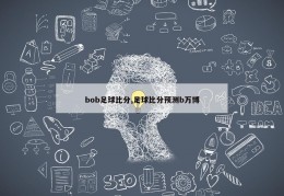 bob足球比分,足球比分预测b万博